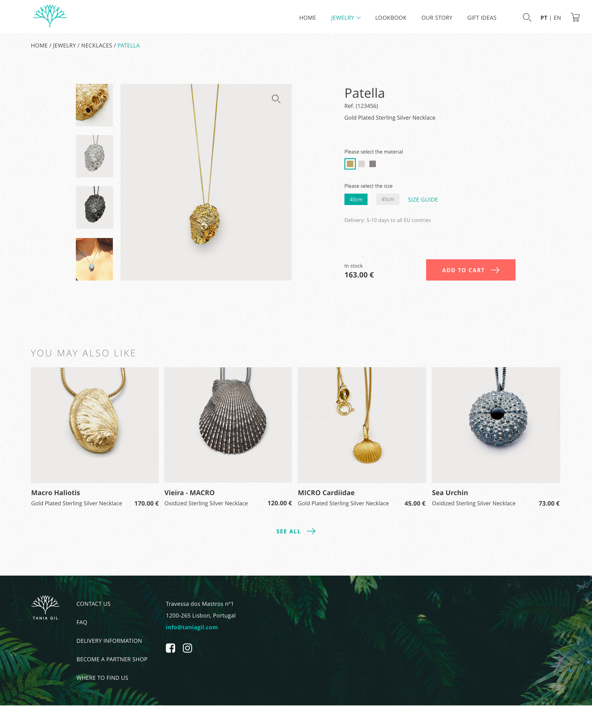 Product Detail Page