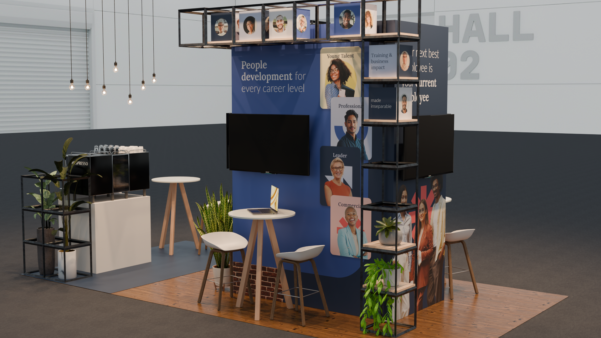 3D Rendering for an event